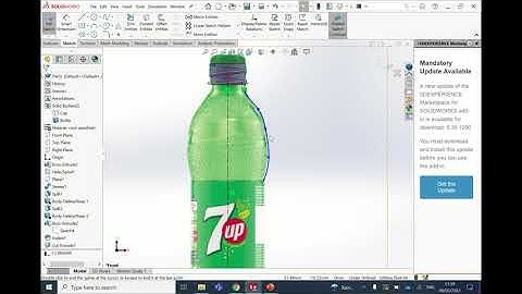 Bottle Solidworks