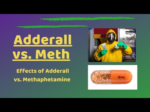 Adderall 대 Meth