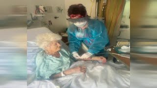 102-year-old woman beats COVID-19, leaves OSF St. Francis