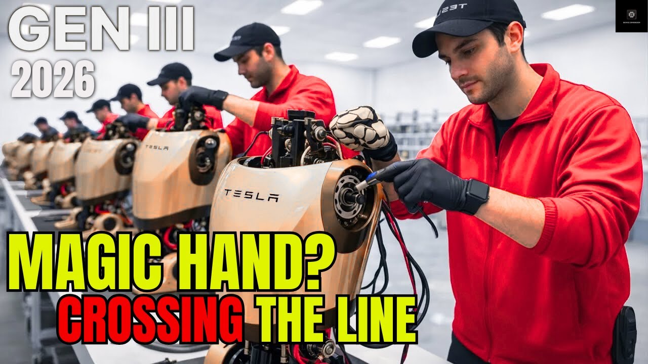 Tesla Bot Gen 3 BREAKS Reality — Elon Musk Confirms Magic Hands & Superhuman Skills