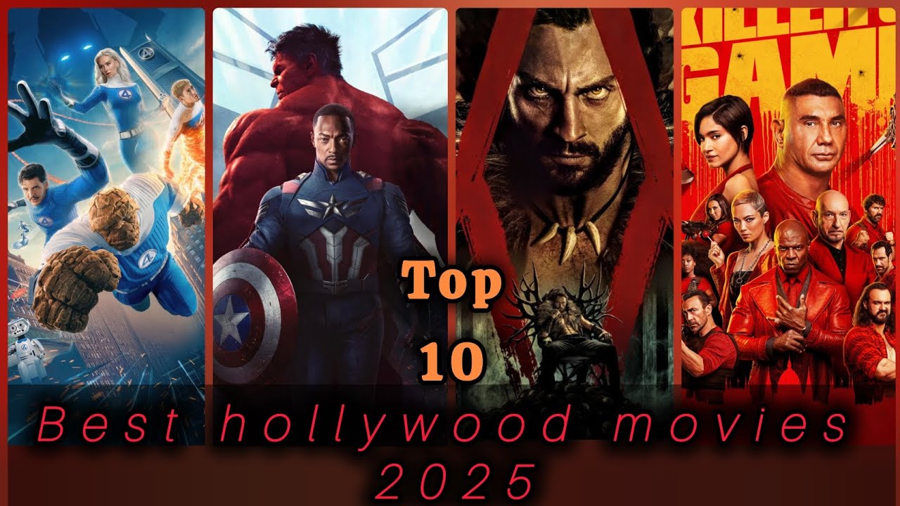 Top 10 best hollywood hindi dubbed movies list   2025