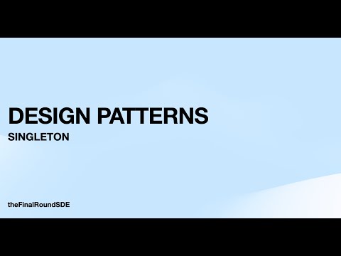 Java Singleton Pattern explained for Beginners | Design Pattern Tutorial | Under 5 Min