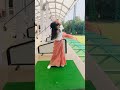 Shruti singhs golfing in mul saree  sareeing