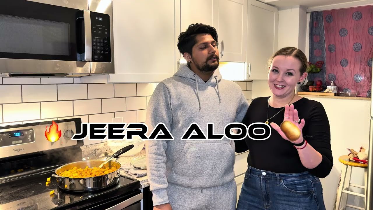 Простой рецепт картофеля с зирой 🥔 | Жареный картофель по-индийски 🥔 дома | PearlyBull