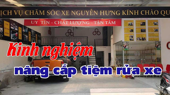 Kinh nghiệm rửa xe ô to