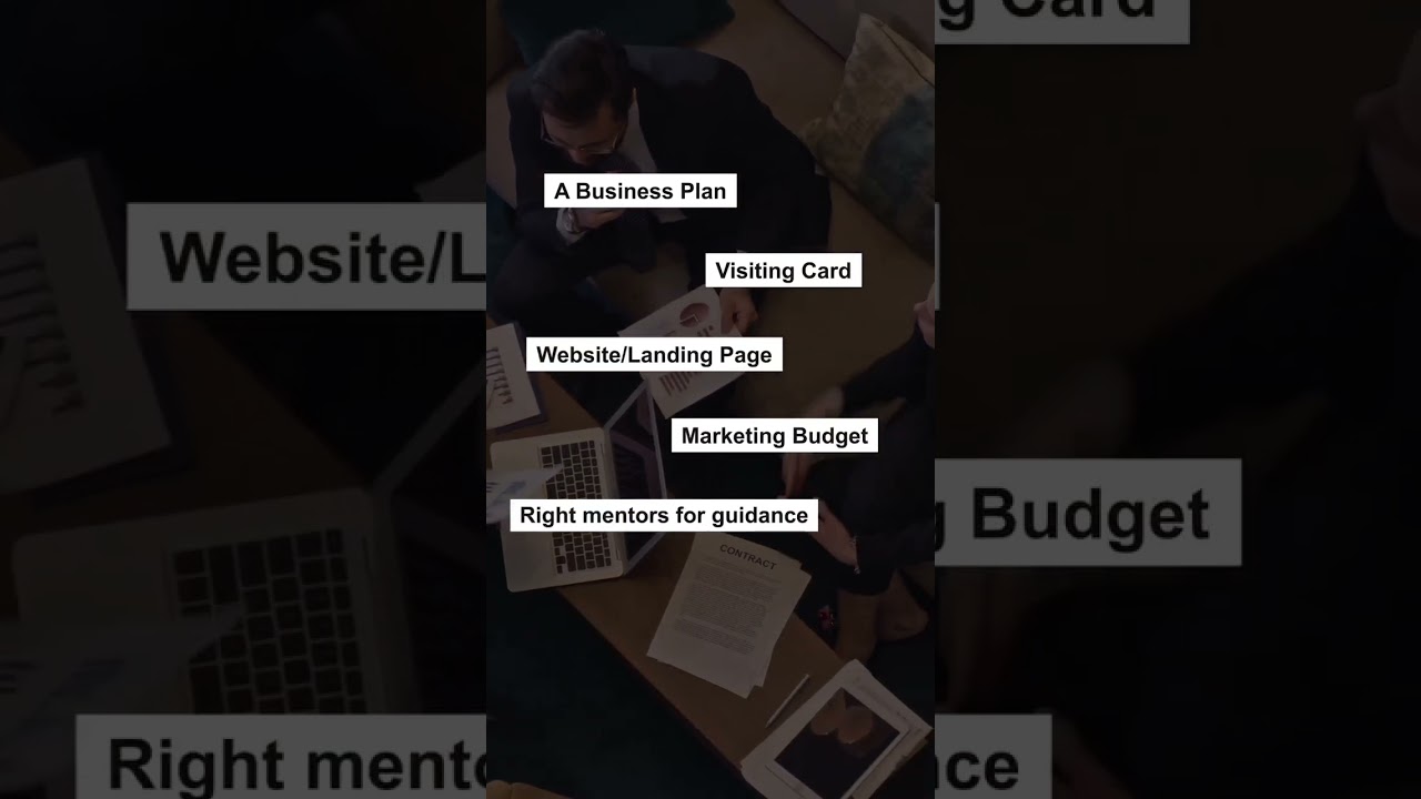 Here are some things you must have while starting a small business. I CED Gujarat!