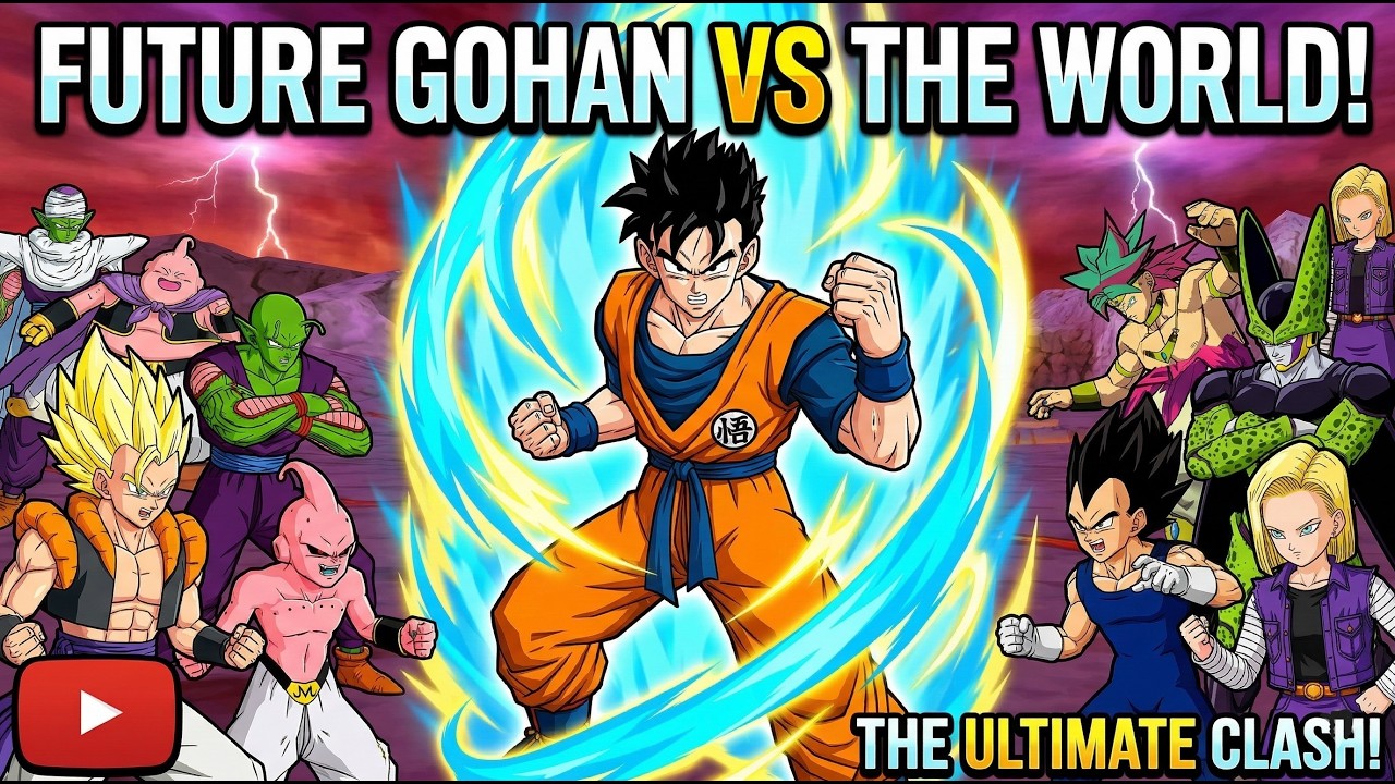 🐉 How Long Can Future Gohan Survive?! #fyp #shorts #shinbudokai #dragonball #gohan #explore #viral