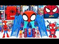 Marvel Spiderman Collection Unboxing Review |Web Splashers Crawl 'N Blast| Hasbro Disney Webquarters