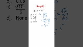 Simplify Maths Competition Bank Exam