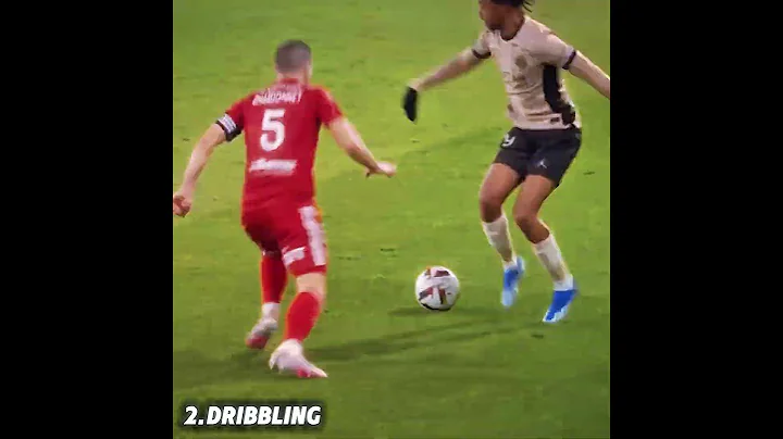 BARCOLA Goal , Dribbling and Assist ✨💀