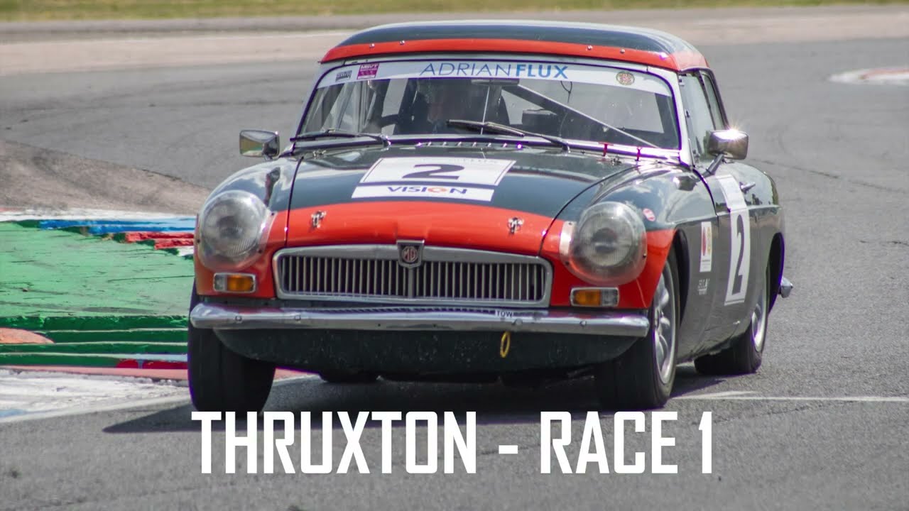 JIM BAYNAM Thruxton Race 1 MGOC 2025