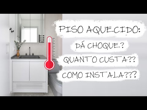 Vídeo: Piso aquecido a água no apartamento: design, vantagens e desvantagens