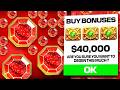 $40,000 SESSION ON GEMS BONANZA SLOT!!
