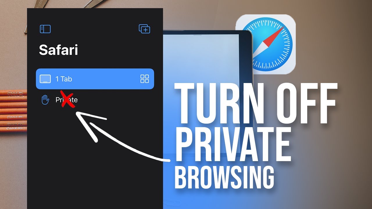 turn off private browser safari