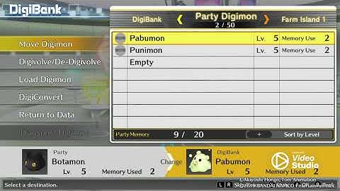 Digimon Story Cyber Sleuth - DigiConvert, Pabumon & Poyomon!