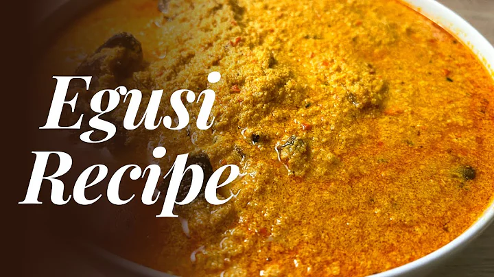 The Best Nigerian Egusi Soup | A Nigerian Easy Soup Recipe You'll Love
