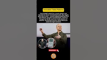 Genius Behind iPod and iPhone! #tonyfadell #motivation #shorts