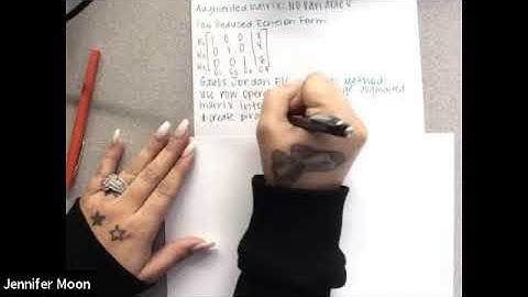 Ch6, Gauss Jordan Elimination Method, College Algebra