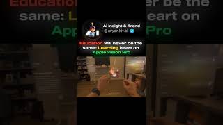 Apple vision pro | Education level #ai #chatgpt #coding #sora