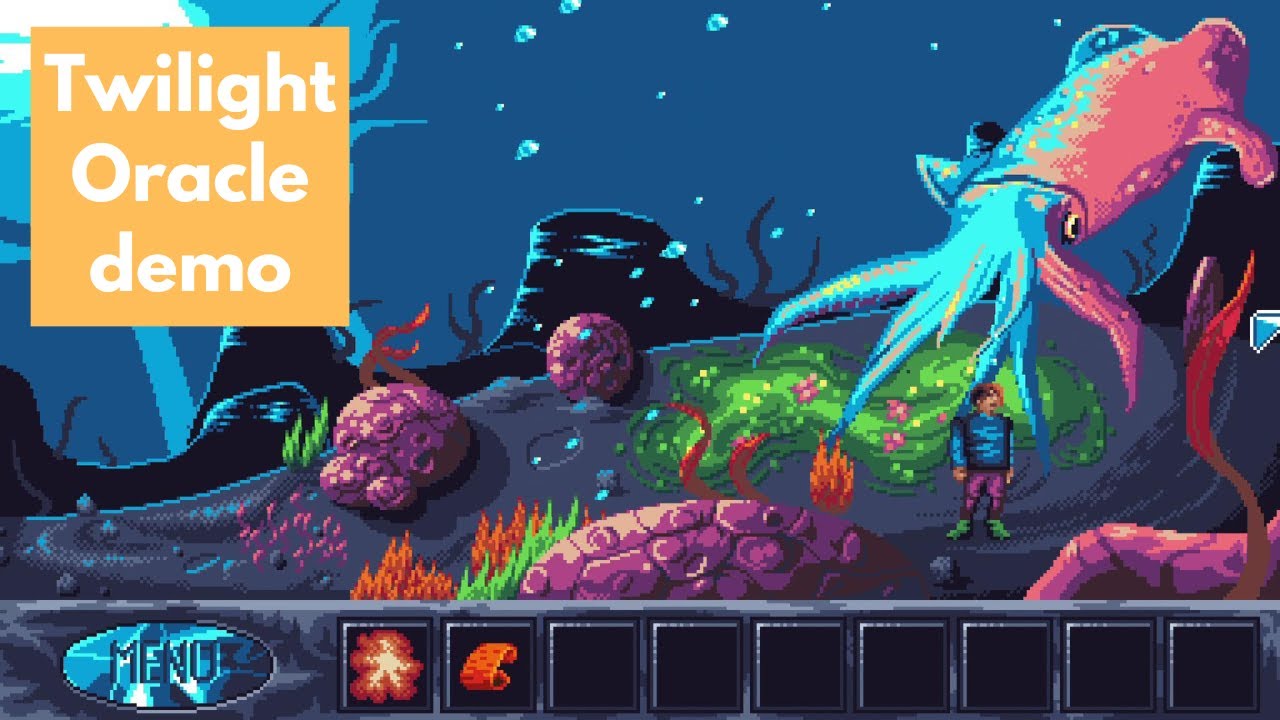Twilight Oracle demo - fantasy comedy point & click adventure - YouTube