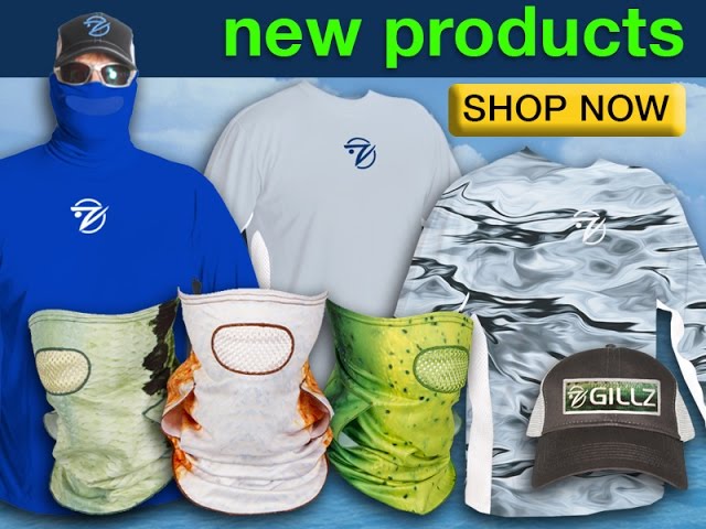 PERFORMANCE FISHING APPAREL, BEST SUN PROTECTION, From Shirts to Face Mask  Gillz-Gear is #1 The Best 