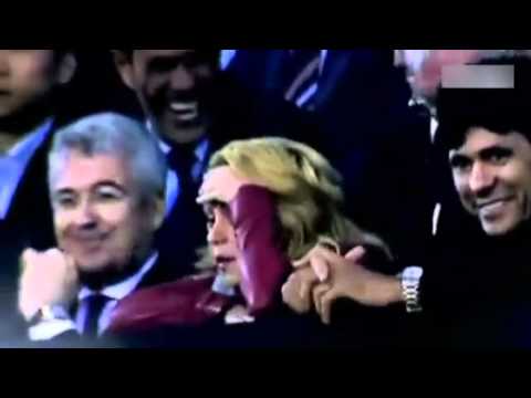 Шакира болеет за Барсу \ Shakira supports Barcelona