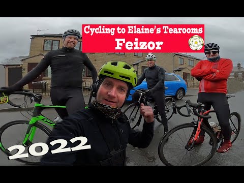 Cycling to Elaine's Tearooms in the Yorkshire Dales.  I'm  a cyclist and I live in the Pennines