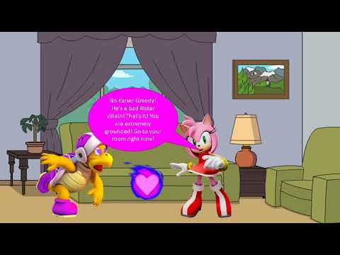 Purple Fire Love Bro Says "Yes Kaiser Greedy" / Grounded
