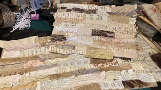 Making layered paper and lace
