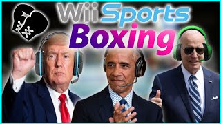 US Presidents Play Wii Sports Boxing