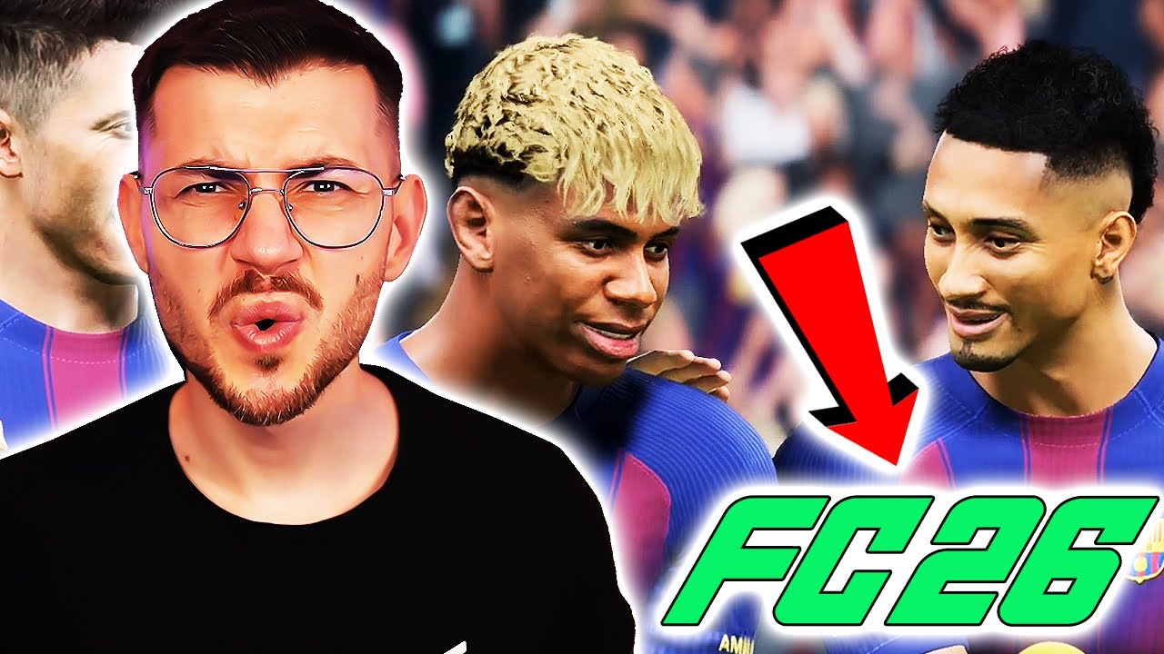 ИГРАЯ НОВАТА FC 26 ЗА ПЪРВИ ПЪТ! БАРСЕЛОНА - РЕАЛ МАДРИД