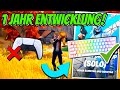 1 JAHR Tastatur-Entwicklung ⌨️ Von Controller zu MAUS und TASTATUR wechseln in Fortnite