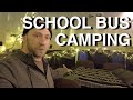 Simple Luxury School Bus Camping