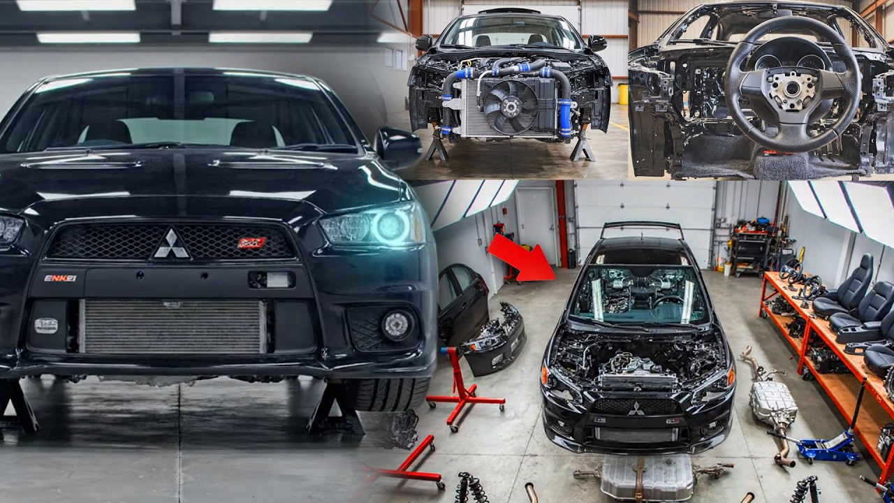I destroyed a Lancer in less than 4 minutes (Lancer Evolution X 2015 ...