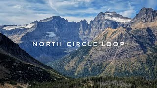 Hiking the North Circle loop in Glacier National Park |shoulder season|