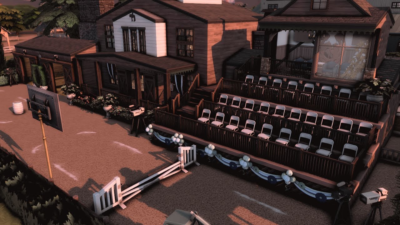 Ипподром | Без CC | The Sims 4 Скоростная сборка