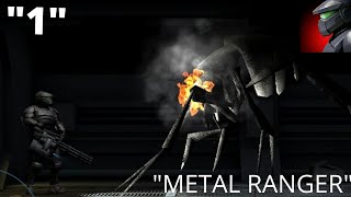 "Metal Ranger" 2D Shotter_Gameplay Walktrouhg(Part 1 [Level 1-4])