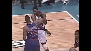 Rick Mahorn Keeps Pulling the Chair on Patrick Ewing