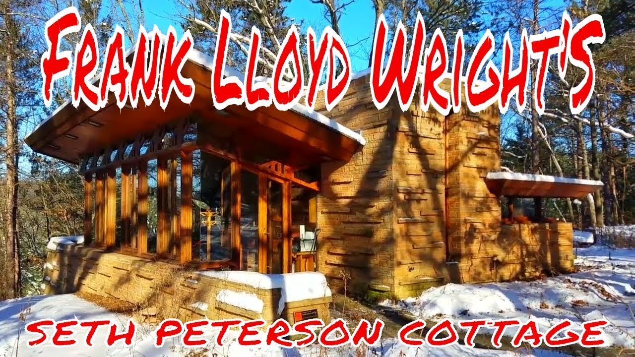 Frank Lloyd Wright S Amazing Seth Peterson Cottage Youtube