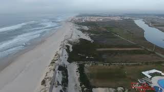 Costa Nova Vagos. Aveiro (Portugal) Drone.