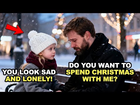 A POOR GIRL SEES A RICH MAN ALONE ON CHRISTMAS — SHE INVITES HIM HOME AND CHANGES EVERYTHING