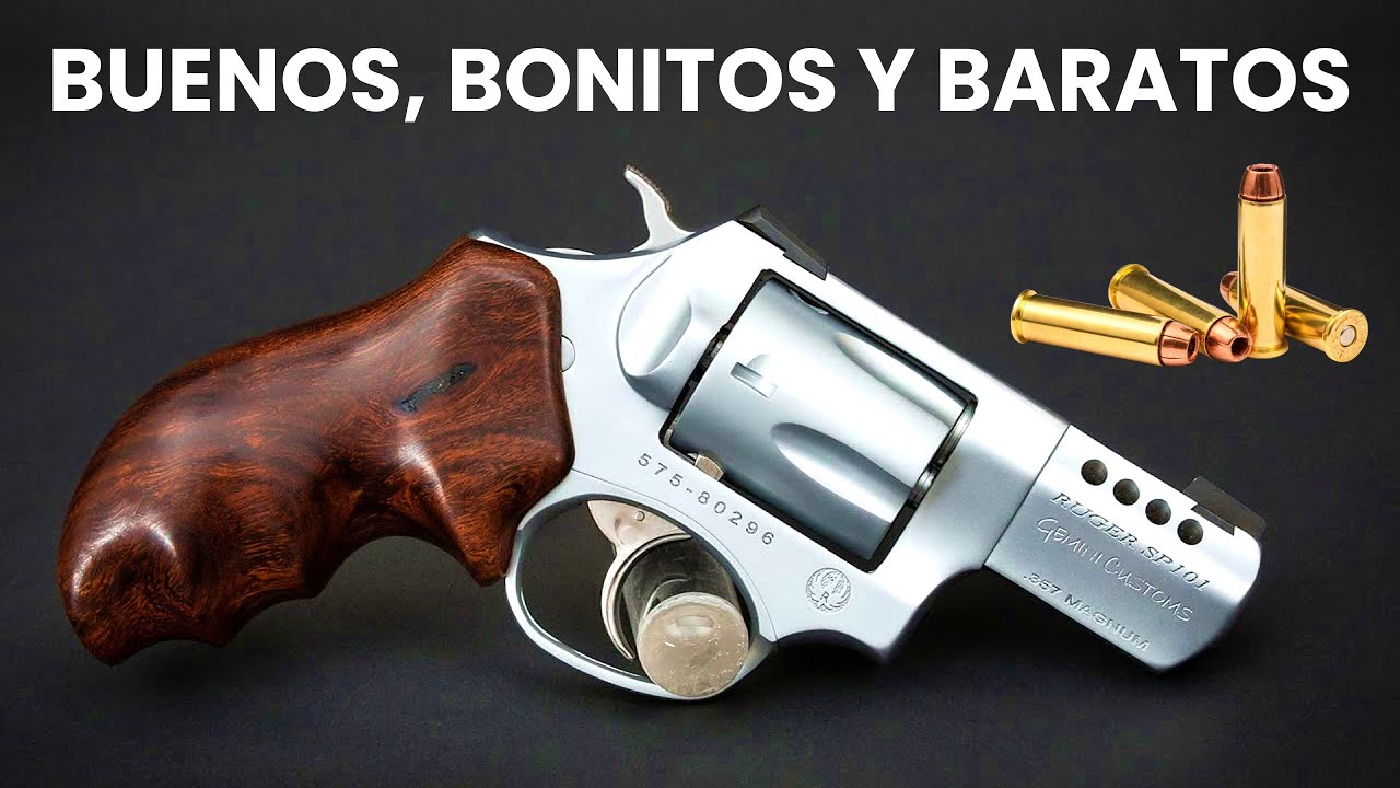 Los 10 Mejores Revólveres Calibre 38 Especial y 357 Magnum