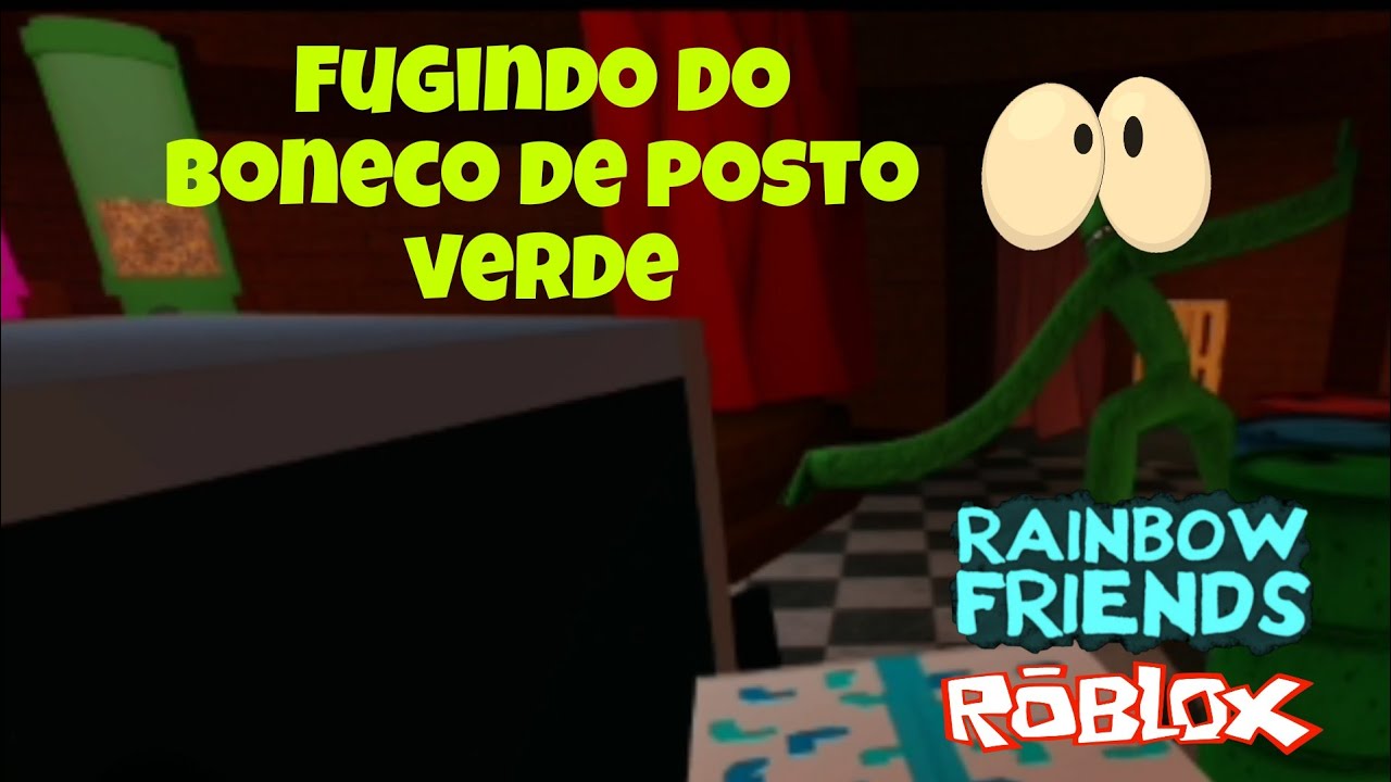 24 horas fugindo do AZUL BABÃO no RAINBOW FRIENDS! 