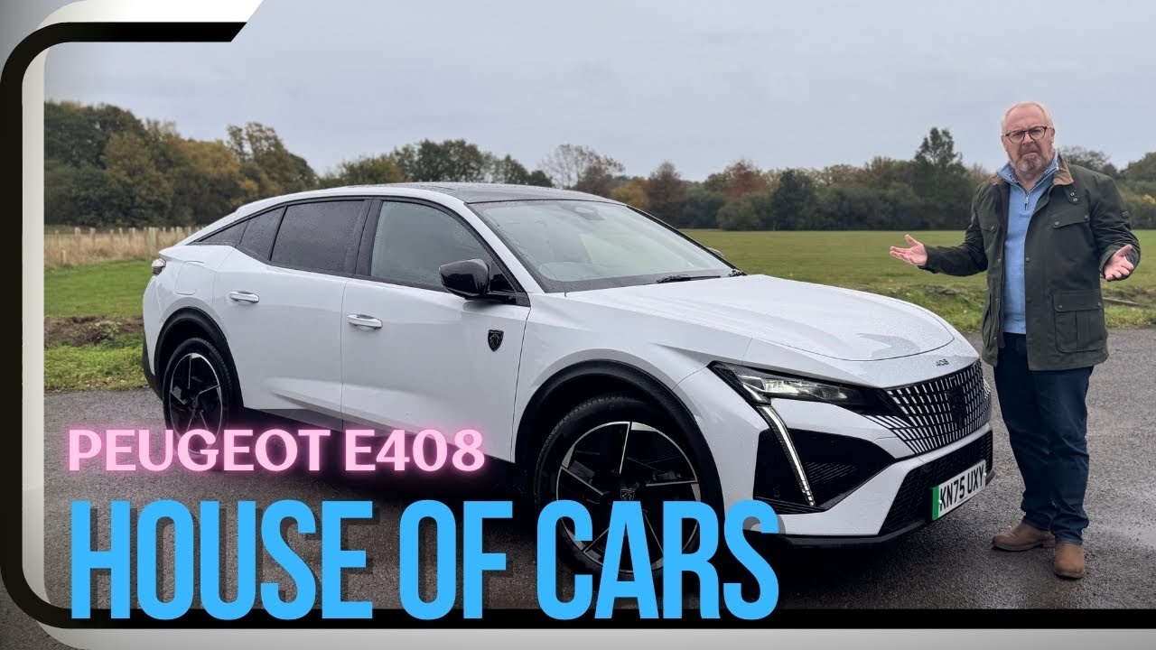 Обзор Peugeot E-408 – электромобиль, который никак не хочет помещаться в коробку.