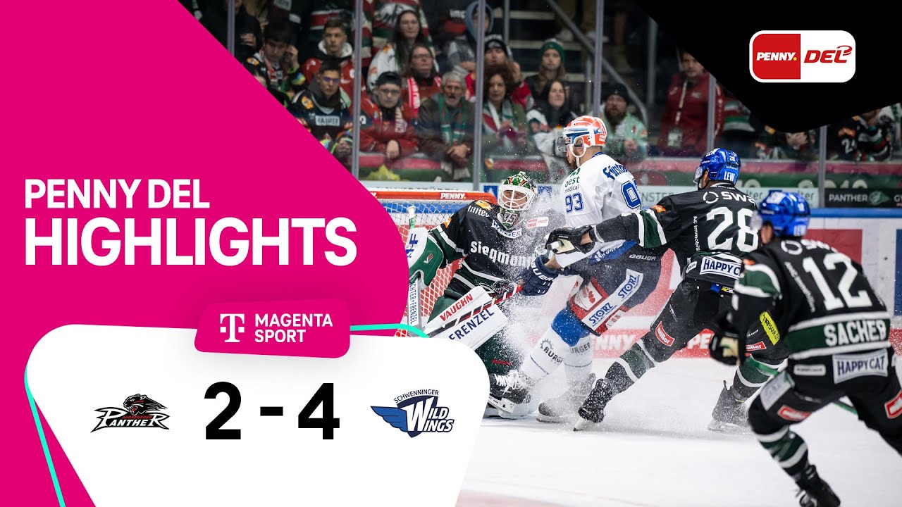 Augsburger Panther - Schwenninger Wild Wings Highlights PENNY DEL 22/23