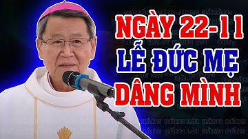 (Ngày 22-11) LỄ ĐỨC MẸ DÂNG MÌNH  | Bài giảng SÂU SẮC của ĐC Phêrô Nguyễn Văn Khảm