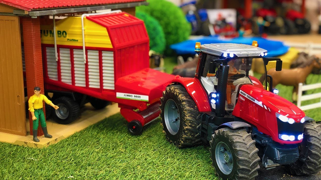 toy tractor videos youtube