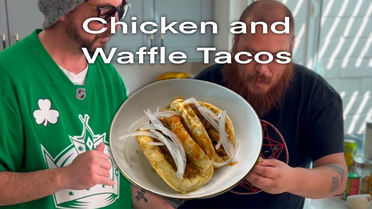Chicken & Waffle TACOS!