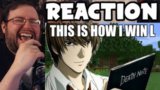 Gor's "Death Note but they play Minecraft by Solid JJ" REACTION