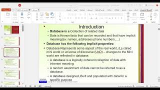chapter 1 - Databases and database users